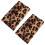 1 paio maniche finte stampa leopardata per blusa camicetta giacca 1