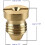 Foam Cannon Orifice Nozzle Tips Replacement Thread Nozzle 1.1 Mm For Snow Foam Lance 2-Pack 3