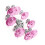 8St Kristalglas Ladegrepen Set Roze Handvatten 1