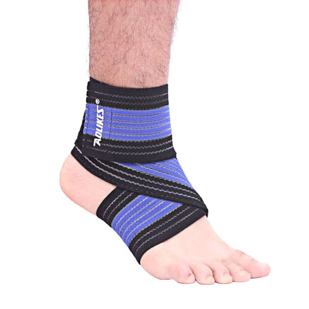 Ankle Support Brace Unisex Elastic Neoprene Sleeve Breathable Adjustable Wrap