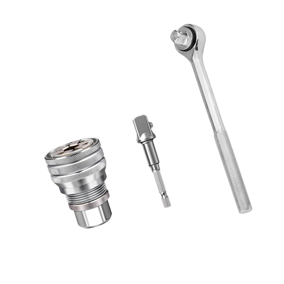 Super Socket 10-19Mm Standard For 3/8-In Drive Ratchets, Torque Wrench, And Power Drill Manual Socket Wrench Set 2 9084446974263