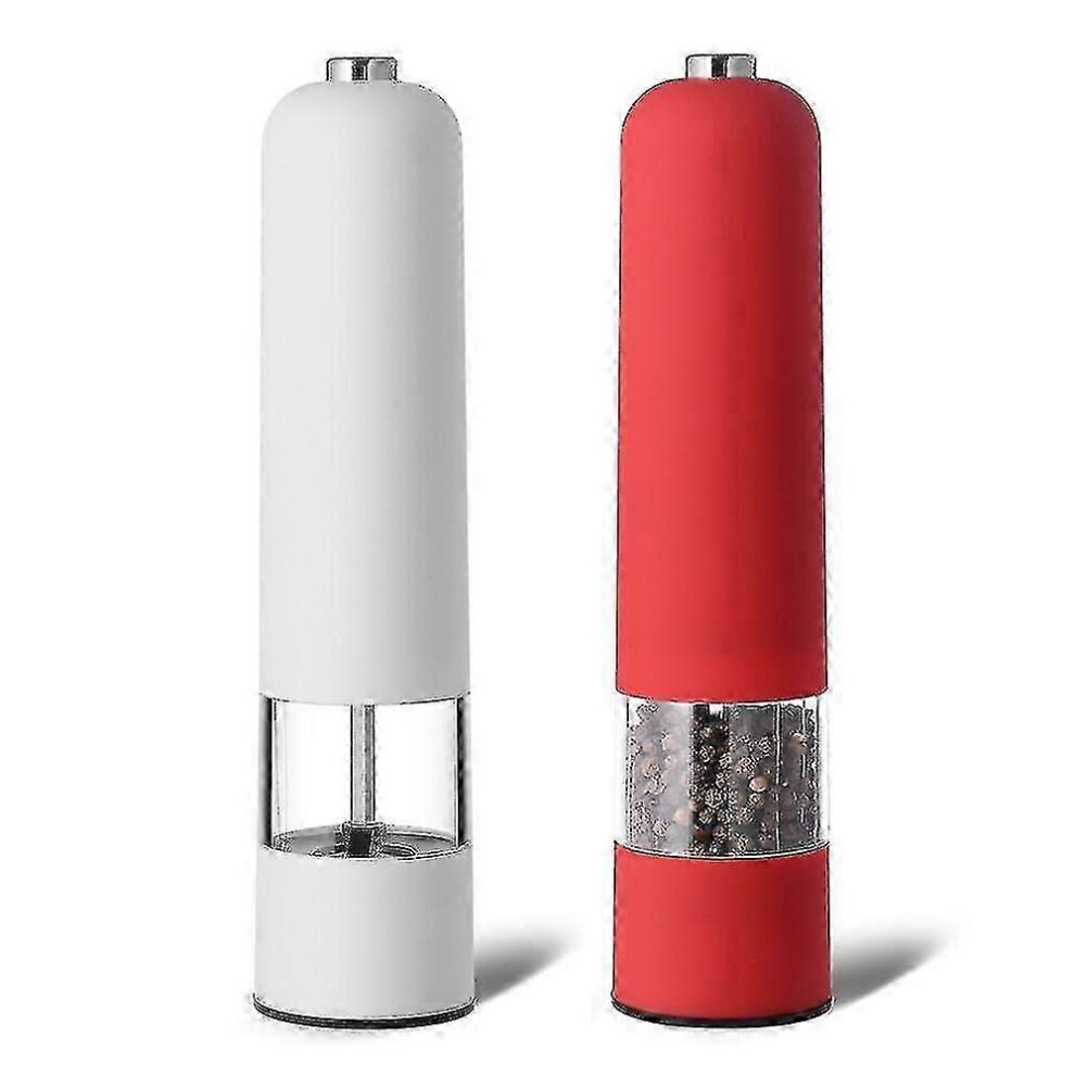 Set of 2 Manual Salt and Pepper Grinders with Adjustable Ceramic Grinder, Coarse to Fine, Spice Mill Set