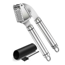 Stainless Steel Kitchen Garlic Press