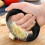 Steel Garlic Press - Garlic Press - Black 2