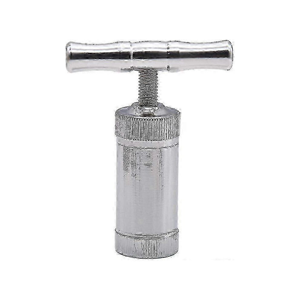 Heavy Duty Zinc Pollen Press, Portable Single Handle T-Type Compressor for High Pressure