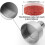 Stainless Steel Manual Hamburger Press Adjustable Burger Press for Ground Steak BBQ Kitchen Tools 3