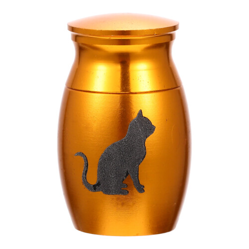 Cat Keepsake Cinerary Urna Cremazione Per Ceneri Contenitore