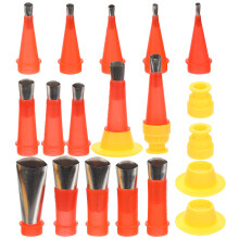 3 stuks camouflage gezichtsverf sticks, zwart bruin groen