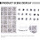 Assorted Color Acrylic Alphabet Letter Beads for DIY Bracelets 7
