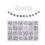Assorted Color Acrylic Alphabet Letter Beads for DIY Bracelets 5