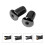 2Pièces Embouts De Guidon Noir, Accessoires Robustesse Aluminium 9