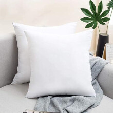 (PACK 4) Set of Hypoallergic Cushion Inner Pads 18" x 18" (45cm x 45cm) Cushion Insert Decorative Square Pillow Stuffer for Sofa Couch Cushions