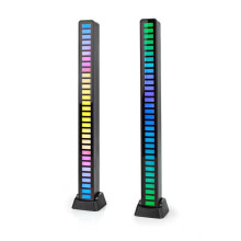 Gaming-Licht | RGB | Batteriebetrieben | Verwendet für: Computer / Desktop | Schwarz