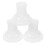 3St Rubber Dekselring Drukpan Wit Keuken Accessoire Vervanging 8