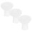 3St Rubber Dekselring Drukpan Wit Keuken Accessoire Vervanging 4