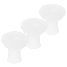 3St Rubber Dekselring Drukpan Wit Keuken Accessoire Vervanging