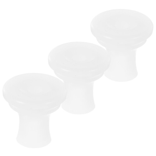 3St Rubber Dekselring Drukpan Wit Keuken Accessoire Vervanging