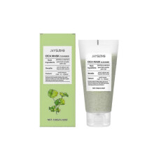 Cica Clay Mask Cleanser, 2-in-1 Facial Wash, Non-Drying Clay Mask, Gentle Pore Care, Exfoliating, Hydrating, Centella Asiatica for Acne-Prones