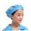 Anti-Static Working Hats 4-Piece, Mesh Window Polyester Cap For Electronics, Cleanroom; Reusable Headwear, Blue 1