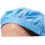 Anti-Static Working Hats 4-Piece, Mesh Window Polyester Cap For Electronics, Cleanroom; Reusable Headwear, Blue 2