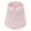 1Pc Pink Cloth Lampshade Practical Table Lamp Decor 1