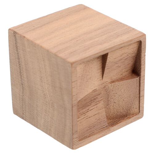 aroma diffuser voor essentiële oliën, zwart walnoot, vierkant