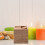 aroma diffuser voor essentiële oliën, zwart walnoot, vierkant 11