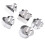 5Stk Mousse Ringformen Kuchen Backwerkzeuge 8