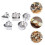 5Stk Mousse Ringformen Kuchen Backwerkzeuge 7