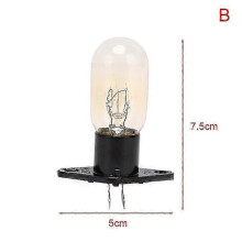 (B) 230V 20W Microwave Oven Bulb with Socket