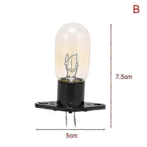 （B） 230V 20W Microwave Oven Bulb with Socket