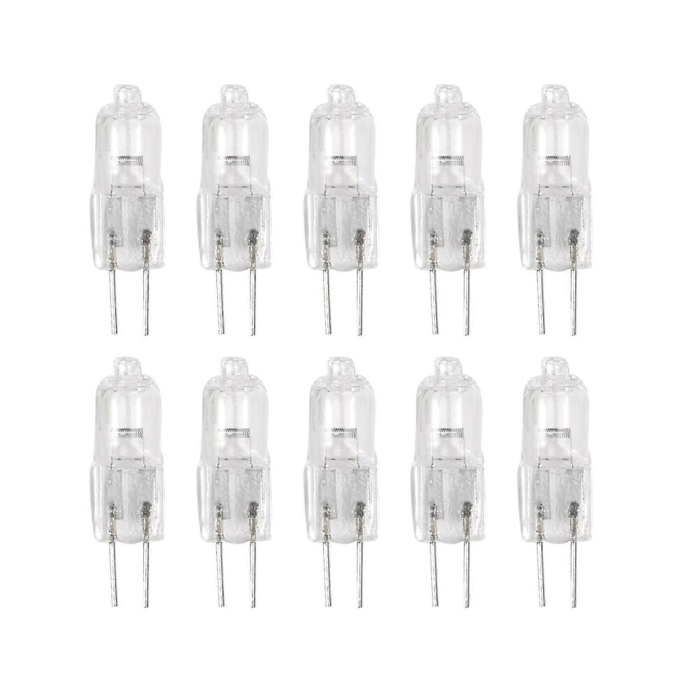 Pack Of 10 G4 12V 35W Halogen Bulbs, Warm White
