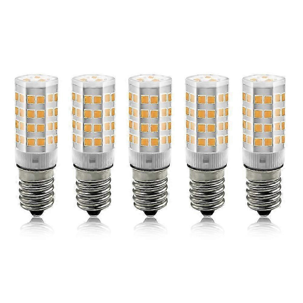 Pack of 5 E14 LED Bulbs - 3W Corn Bulbs - Equivalent to 30W Incandescent Bulb - Warm White 3000K - Non-Dimmable [Energy Class A+]