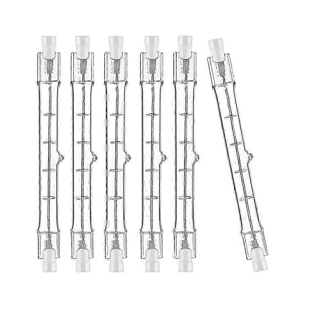 R7S Halogen Bulb 118mm 200W 230V, Halogen Rod, R7S Halogen Bulb, Dimmable R7S Halogen Bulb, Pack of 6