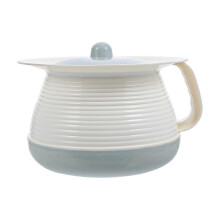1pc Plastic Spittoon with Lid, Portable Chamber Pot, Covered Night Urinal for Home and Hospital