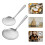 2Pcs Metal Tofu Scoops Thick Handle Practical Stainless Steel Ladles 4