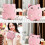1Set DIY Handwerk Roze Schoudertas Materialen Polyester Voor Beginners 10
