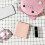 1Set DIY Handwerk Roze Schoudertas Materialen Polyester Voor Beginners 8