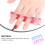 3 unid. separador dedos silicone para manicure e arte de unhas 9