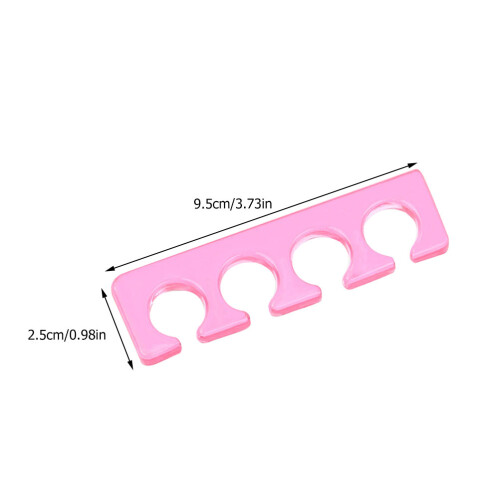 3 unid. separador dedos silicone para manicure e arte de unhas 1
