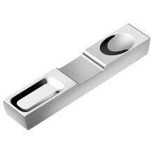 (Silver) Zhouba Heat Resistant Chopstick Rest, Universal Polished Shiny Mirror Surface, Chopstick Holders