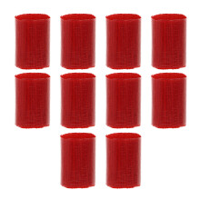 10 rolos de linha para tapete com gancho, linha em lã, kit diy nó a nó