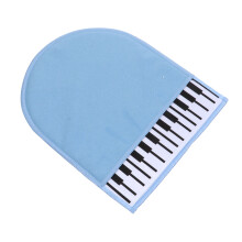 1 unidade pano limpeza prático para piano (azul-céu)