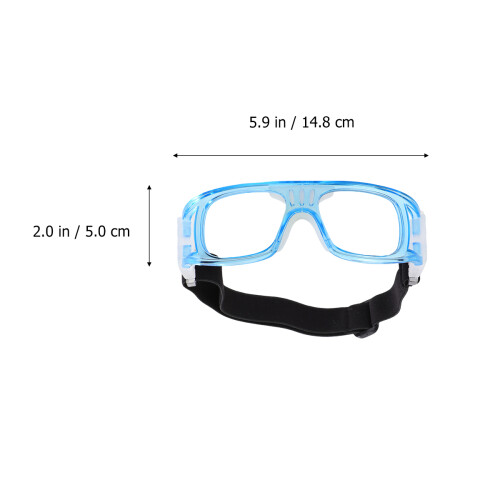 óculos de proteção uv e resistente ao choque para esportes azul 1