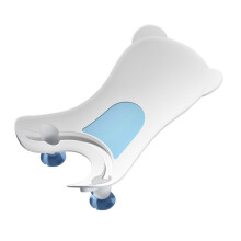 bacia de banho portátil para bebê com suporte e almofada para lavagem