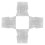 4 cunhas de ferro para martelo e machado, acessórios instalação 4