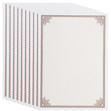 10 uds. papel para certificados en blanco, imprimible, uso oficina