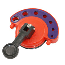 punta per forare vetro regolabile 4-12 mm con ventosa multifunzione