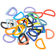 32 szt. plastikowe D-kolka, uniwersalne, kolor mieszany
