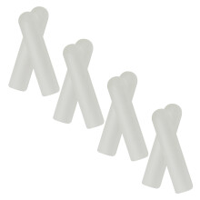 8St Plastic Veterspitstips Witte Noctilucente DIY Accessoires